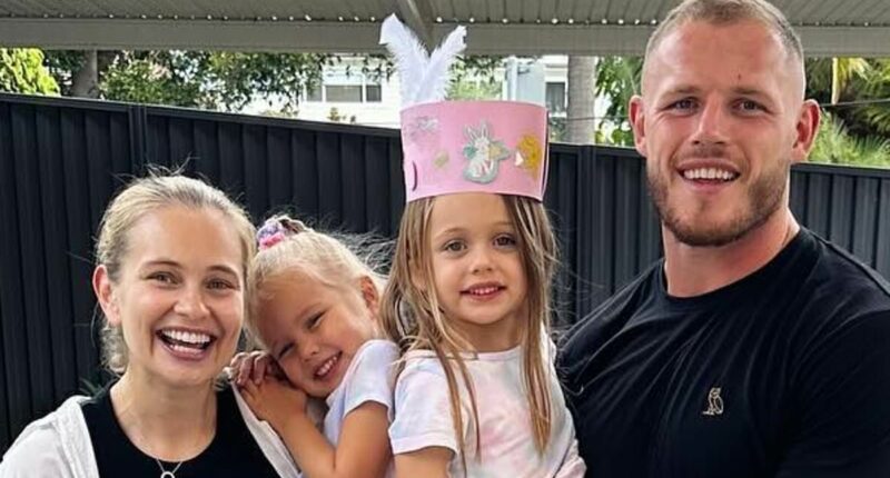 Footy star Tom Burgess and his wife reveal shattering pregnancy loss