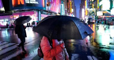 Freezing rain, ice threaten North Jersey and Hudson Valley, NYC to get mostly rain