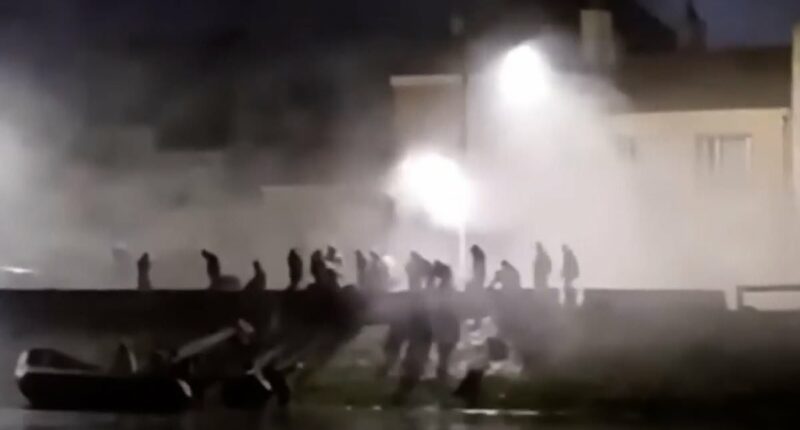 French police clash with migrants trying to launch boat near Calais