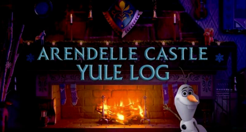 'Frozen,' 'The Simpsons' and more Christmas yule logs to stream on Disney+ this holiday season!
