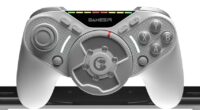 GameSir put a tiny steering wheel on its new Swift Drive controller