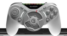 GameSir put a tiny steering wheel on its new Swift Drive controller