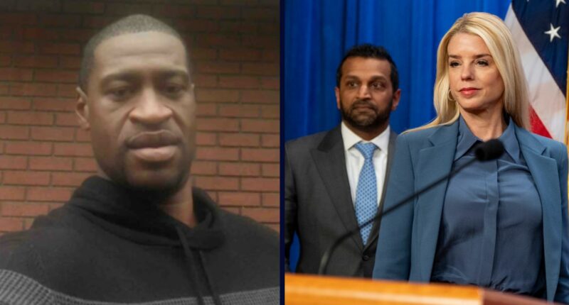 George Floyd factors in FBI firing suit against Bondi, Patel