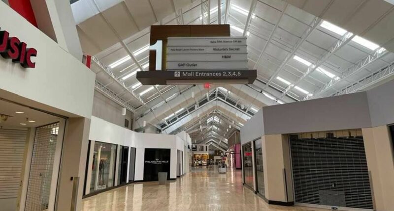 Ghost town mall in Democrat city goes up for sale