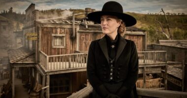 Gillian Anderson Finally Plays A Baddie In Netflix’s ‘The Abandons’