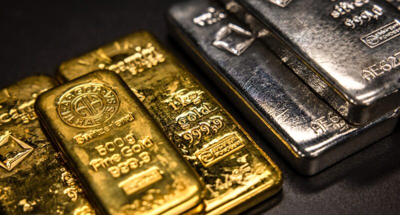 Gold and silver prices fall after CME raises precious metals margins