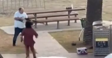 Hero who was shot after he confronted alleged Bondi gunman revealed