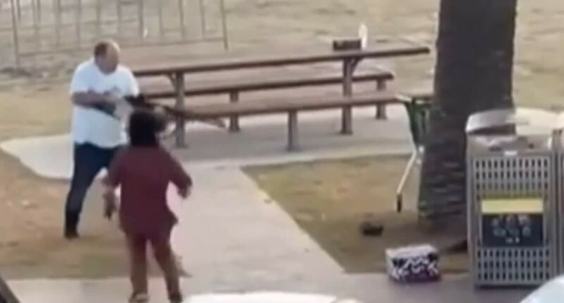 Hero who was shot after he confronted alleged Bondi gunman revealed