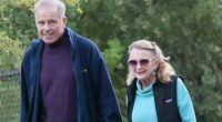Hollywood golden couple with 18 year age gap make rare outing