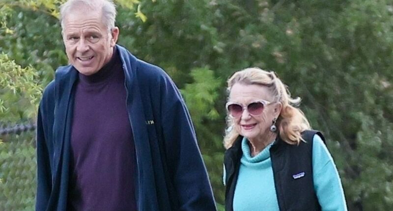 Hollywood golden couple with 18 year age gap make rare outing