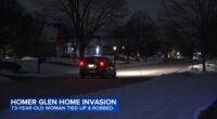 Homer Glen home invasion: Woman, 73, held at gunpoint, robbed at home in 16800-block of S. Deer Path, Will Co. sheriff says