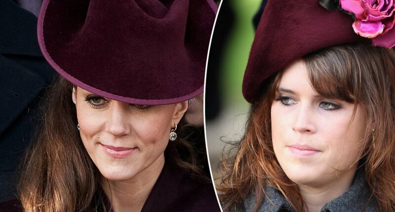 How Princess Eugenie 'quietly wounded' Kate Middleton at her first Sandringham Christmas, according to body language expert