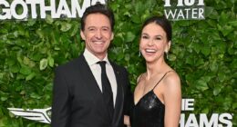 Hugh Jackman and Sutton Foster put on a tender display