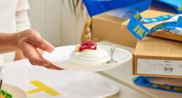 IKEA's menu offers exclusive dishes to New Zealand, including the lingonberry pavlova - perhaps finally settling the infamous Aussie vs Kiwi 'pavlova-gate' debate