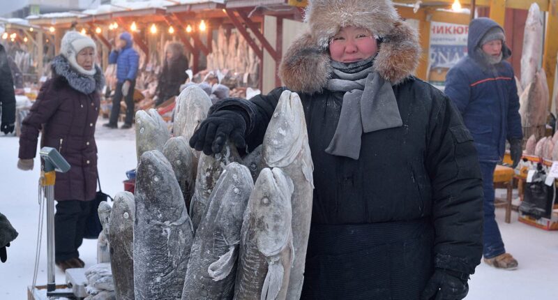 Inside the coldest city on earth, where locals live in -64C