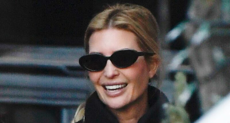 Ivanka Trump keeps it casual in jeans and minimal makeup