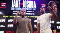 Jake Paul Vs Anthony Joshua — Fight Week Schedule