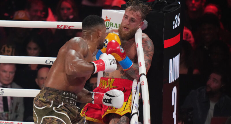 Jake Paul fight: Anthony Joshua knocks out YouTuber in 6th round to win heavyweight bout