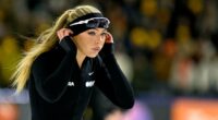 Jake Paul's fiancee bounces back after nasty fall at Olympic trials