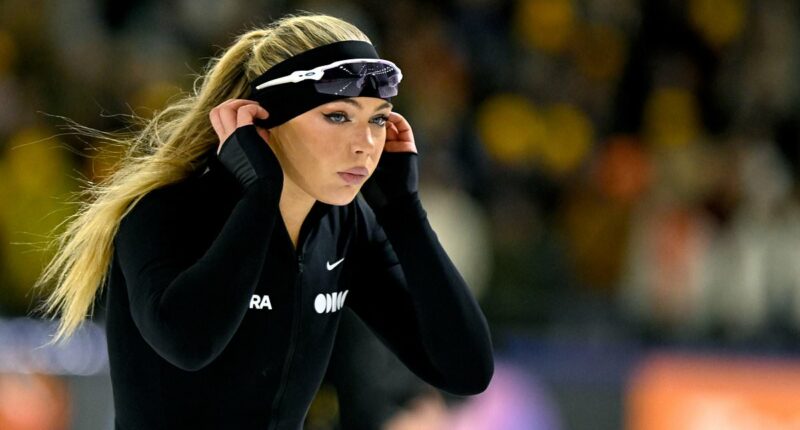Jake Paul's fiancee bounces back after nasty fall at Olympic trials