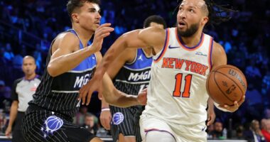 Jalen Brunson scores 40 points, Knicks advance to NBA Cup Final with win vs. Magic