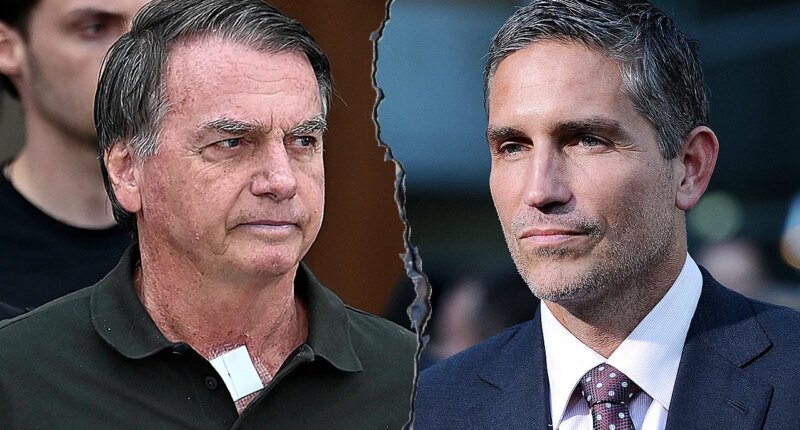 Jim Caviezel starring in Bolsonaro biopic as son of jailed former president launches 2026 campaign