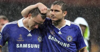 John Terry suggests he considered suicide from the 25th floor of his Moscow hotel after Champions League final penalty miss - before Chelsea team-mates took him downstairs