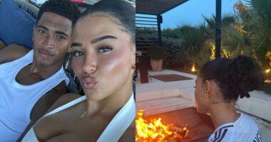 Jude Bellingham shares glimpse into life with new girlfriend Ashlyn Castro as England star, 22, pays tribute to partner on her 28th birthday