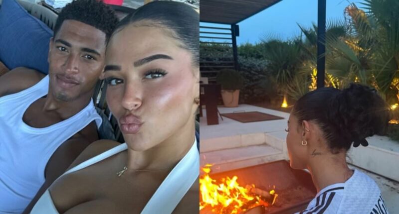 Jude Bellingham shares glimpse into life with new girlfriend Ashlyn Castro as England star, 22, pays tribute to partner on her 28th birthday