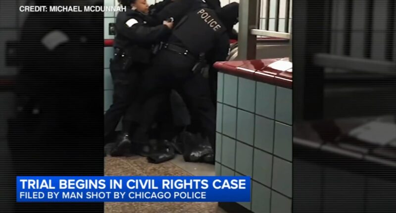Jury selected in lawsuit about downtown shooting involving Chicago police officers Melvina Bogard, Bernard Butler, Ariel Roman