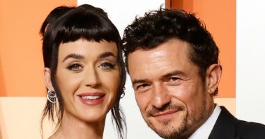 Katy Perry and Orlando Bloom REUNITE with daughter at London musical
