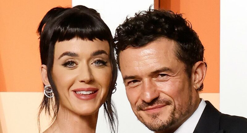 Katy Perry and Orlando Bloom REUNITE with daughter at London musical