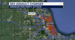 Kevin Niemiec, Zachary Mascolo, Jon Clary II accused of sexually assaulting female classmate at Roselle St. Viator HS party