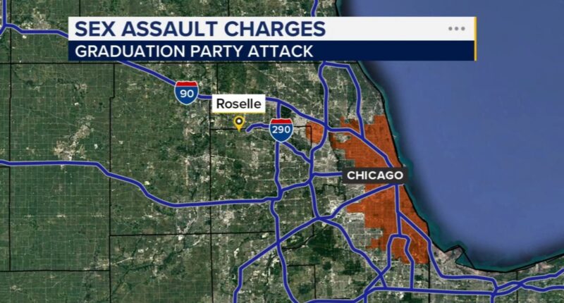 Kevin Niemiec, Zachary Mascolo, Jon Clary II accused of sexually assaulting female classmate at Roselle St. Viator HS party