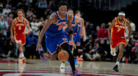 Knicks survive near meltdown vs. Hawks, 128-125