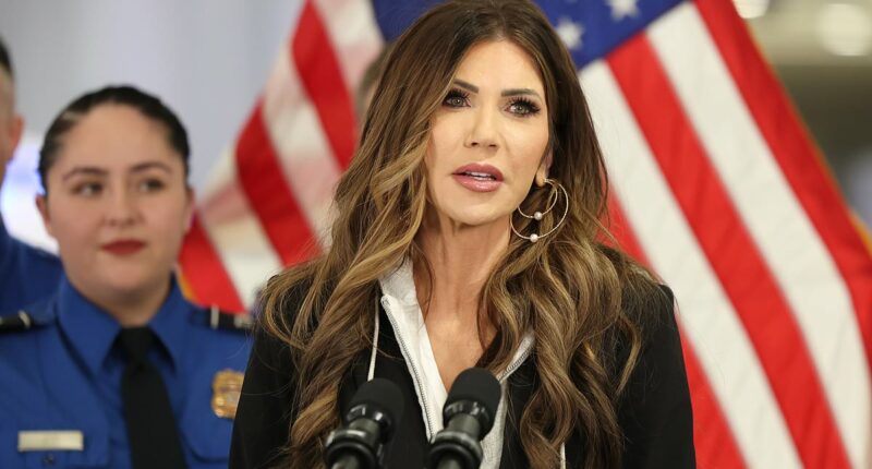 Kristi Noem calls for 'full travel ban' on countries flooding US