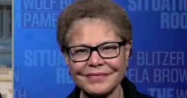 LA Mayor Karen Bass slammed as 'racist' for saying it is 'sad' to see so many Latino border patrol agents