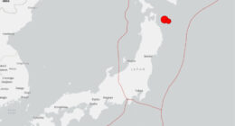 Magnitude 7.6 earthquake strikes off Japan's northern coast and triggers a tsunami alert
