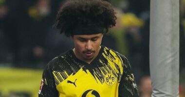 Man United target criticised for 'disrespectful' behaviour after storming off the pitch in 2-0 win - days after it was revealed his WIFE 'is behind his plan to quit his club in £70m transfer'