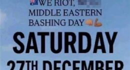 Man charged over Cronulla-style riot event after Bondi Beach massacre