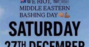 Man charged over Cronulla-style riot event after Bondi Beach massacre