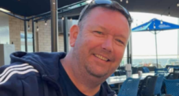 Chris Robertson has been identified as the 49-year-old found dead at a workshop on O'Sullivan's Beach Road in Lonsdale, an industrial suburb in Adelaide, yesterday.
