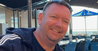 Chris Robertson has been identified as the 49-year-old found dead at a workshop on O'Sullivan's Beach Road in Lonsdale, an industrial suburb in Adelaide, yesterday.