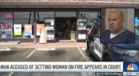 Man lights ex on fire while she worked at 7-Eleven: Cops