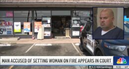 Man lights ex on fire while she worked at 7-Eleven: Cops