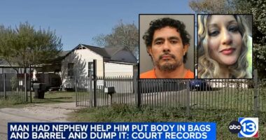 Man shot sleeping girlfriend, stuffed body in barrel: DA