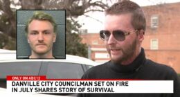 Man who set councilman on fire found competent for trial