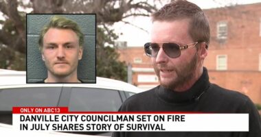 Man who set councilman on fire found competent for trial