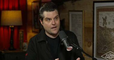 Matt Gaetz stunned after being quizzed by Tucker about dating AOC