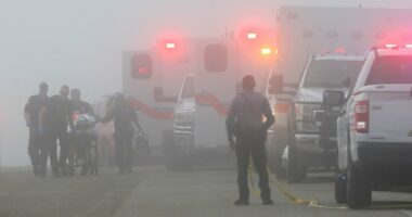 Mexican Navy plane crashes off Texas coast, killing five; two rescued